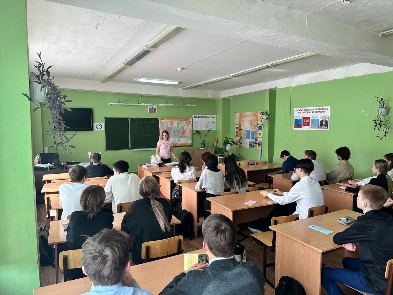 Члены Ульяновского реготделения провели серию правовых мероприятий для школьников