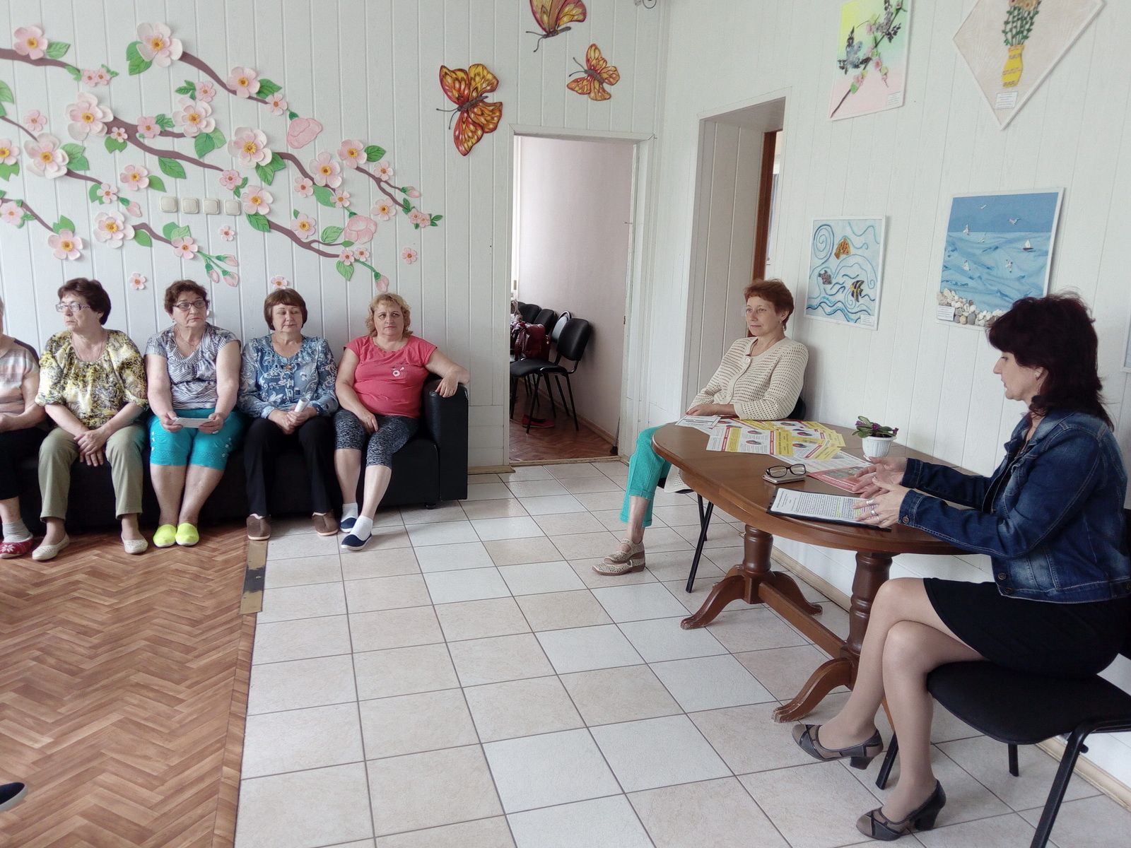 В Вешкаймском районе прошла встреча с пенсионерами