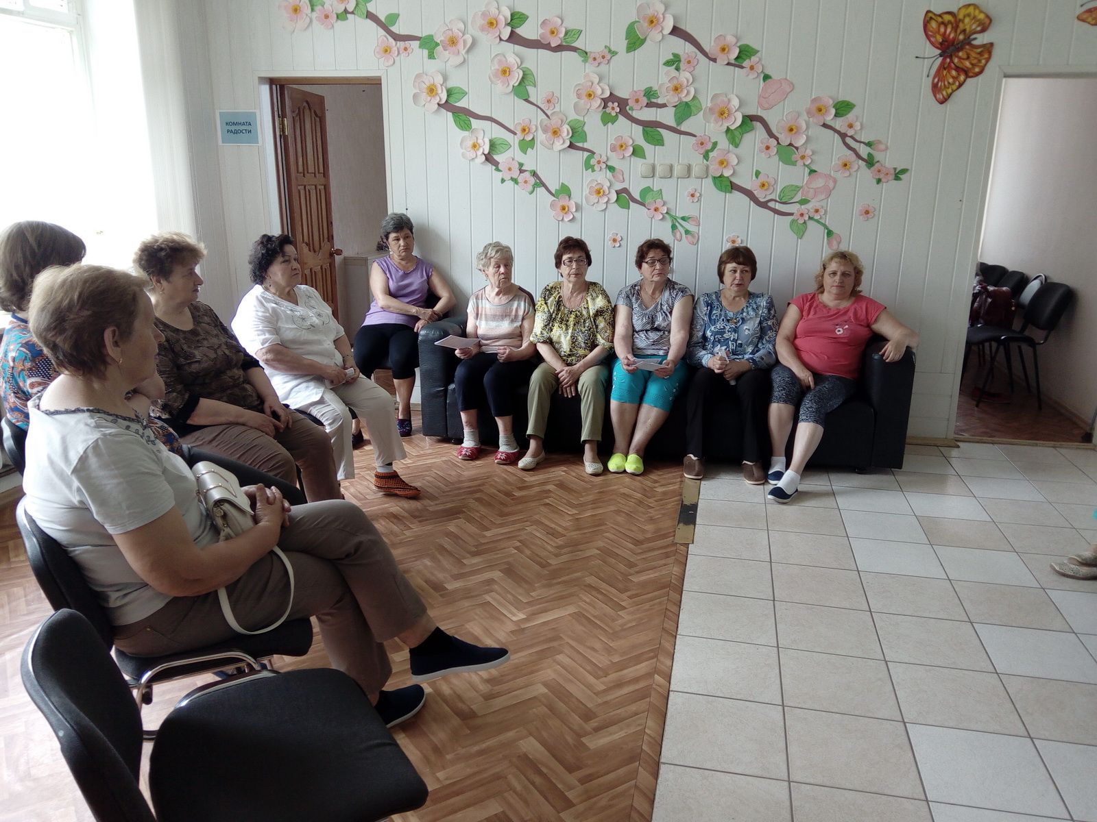 В Вешкаймском районе прошла встреча с пенсионерами