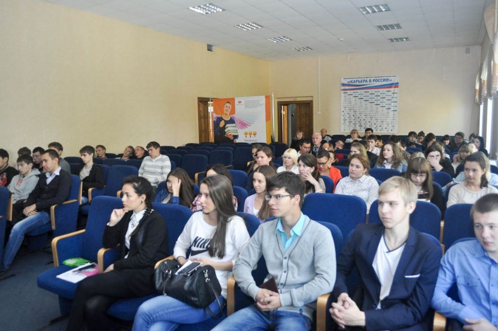 Встреча со студентами Ульяновского техникума экономики и права