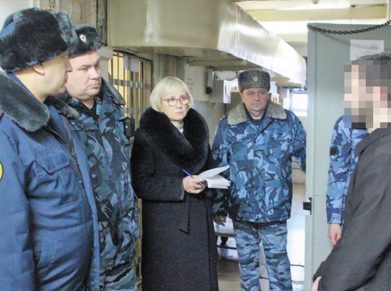 Уполномоченный по правам человека проверила условия содержания в колонии Димитровграда