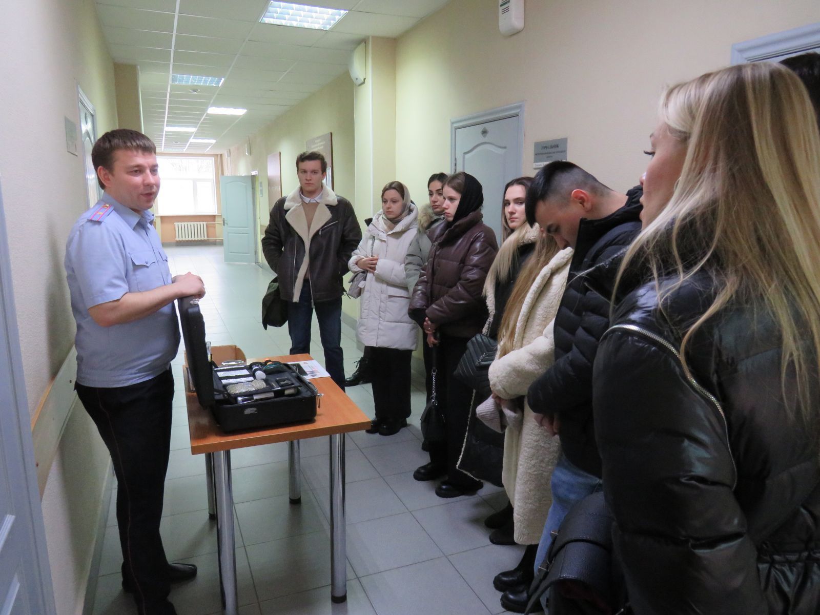 В Управлении Министерства внутренних дел Российской Федерации по Ульяновской области состоялся День открытых дверей для студентов юридических факультетов
