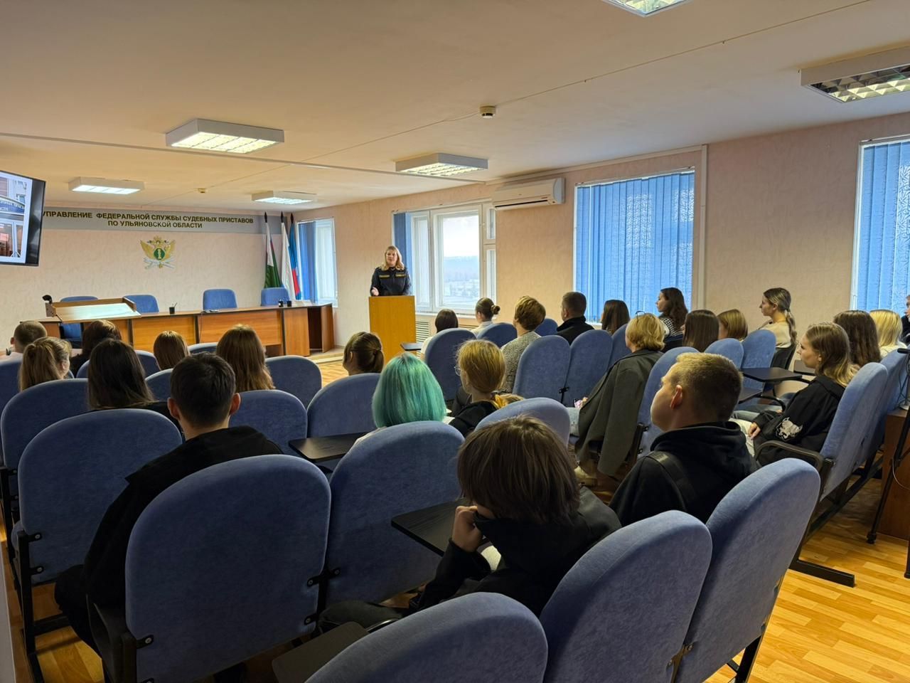Знакомство с деятельностью судебных приставов: в УФССП России по Ульяновской области прошёл день открытых дверей