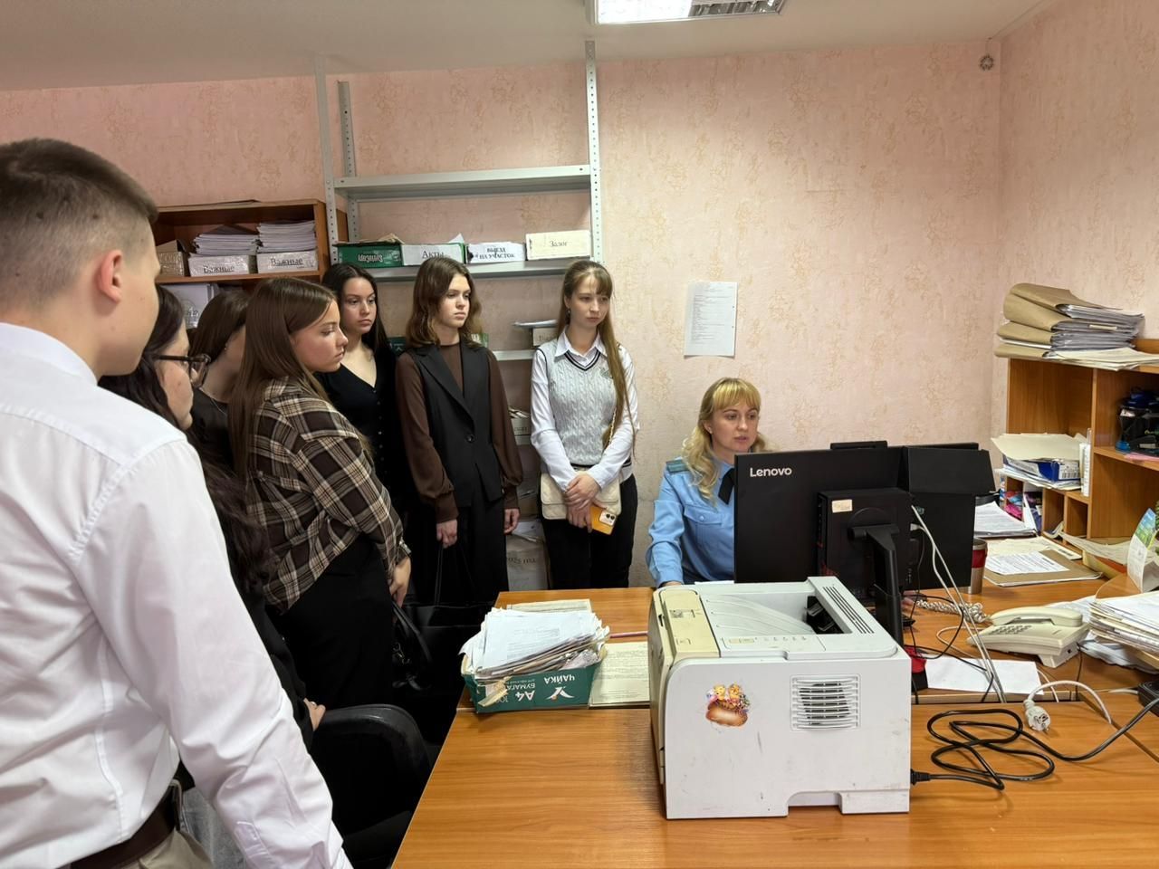 Знакомство с деятельностью судебных приставов: в УФССП России по Ульяновской области прошёл день открытых дверей